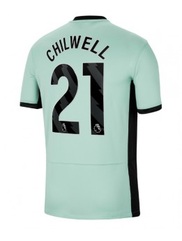 Moški Nogometna dresi replika Chelsea Ben Chilwell #21 Tretji 2023-24 Kratek rokav